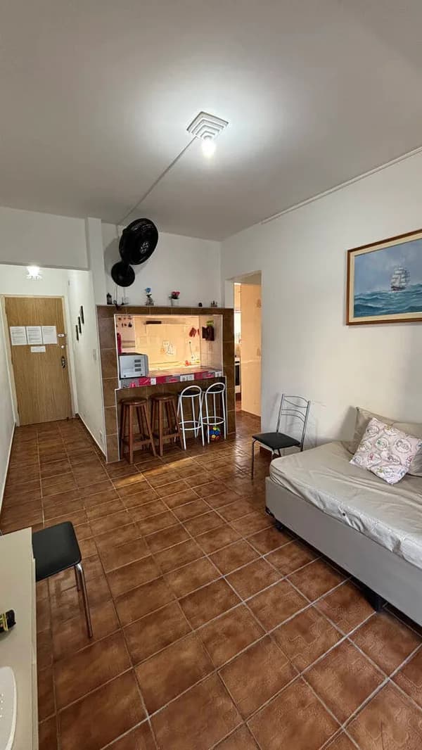 01 dormitório amplo na Vila Caiçara! - Apartamento em Caiçara SP