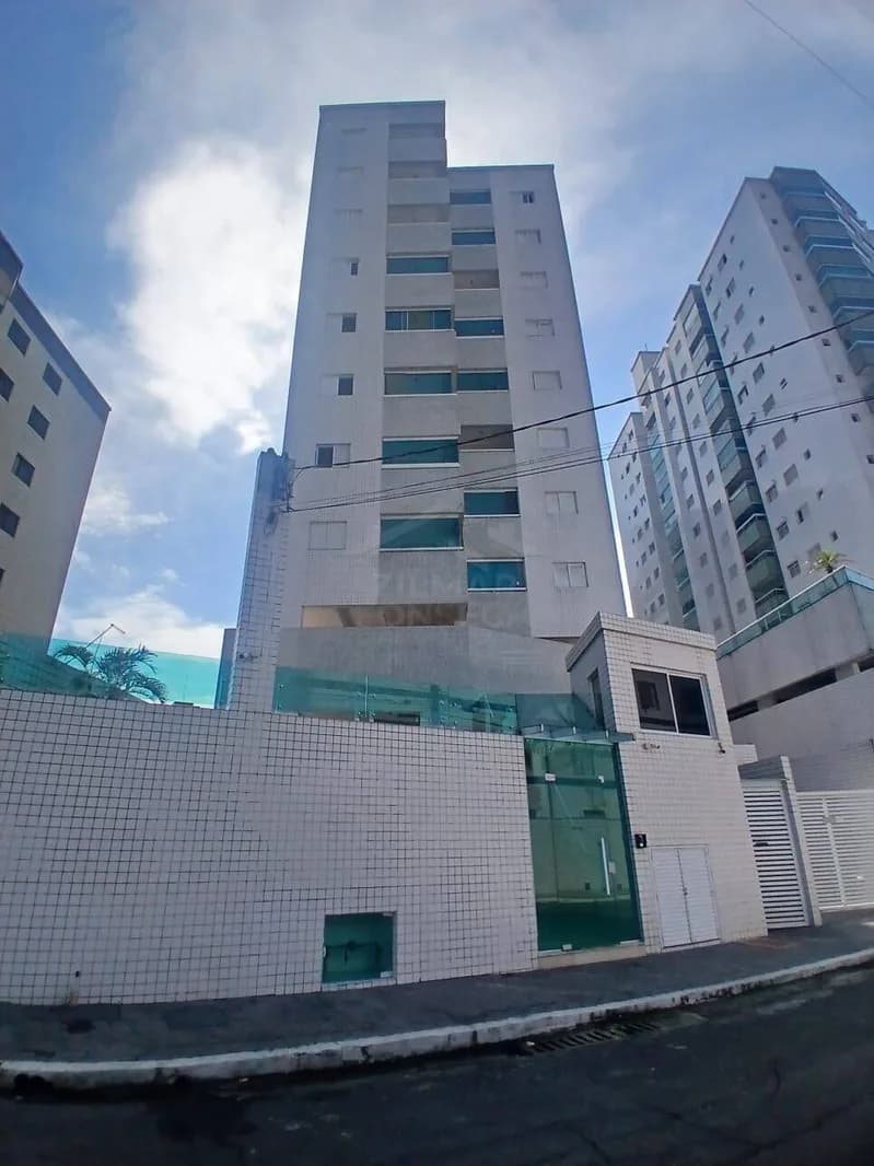 01 dormitório com sacada envidraçada - Apartamento em Caiçara SP