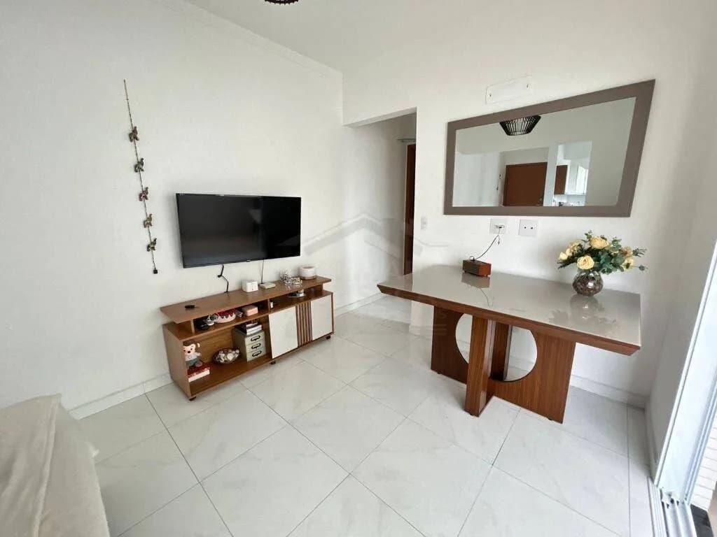 01 Dormitório com Sacada Gourmet na Guilhermina - Apartamento em Guilhermina SP