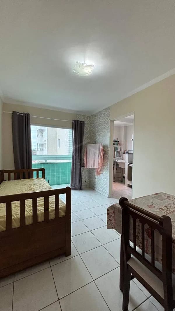 01 dormitório - Frente mar - Apartamento em Caiçara SP