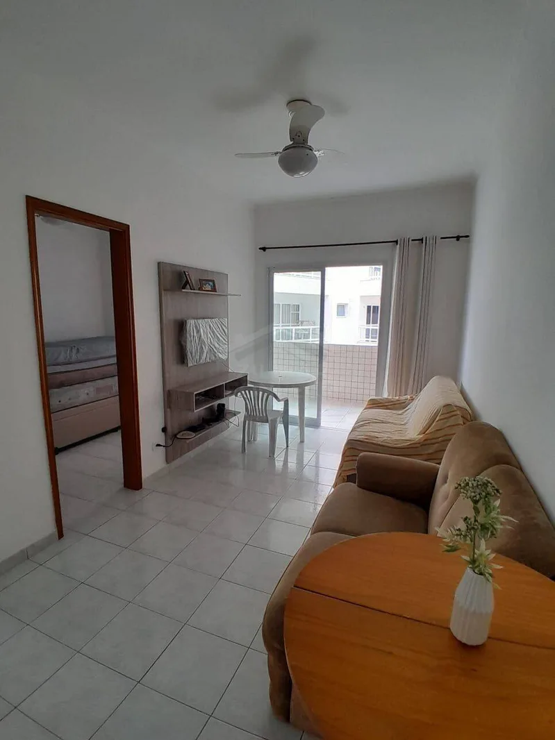 02 vagas - 01 dormitório - Vista mar - Apartamento em Caiçara SP