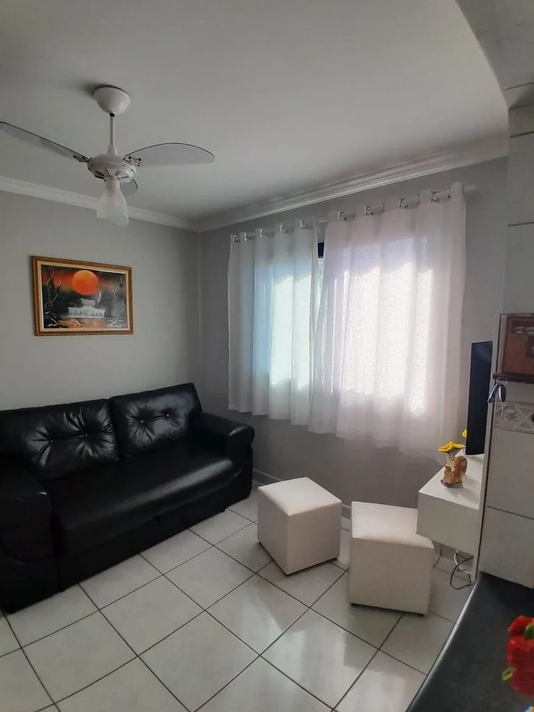 1 DORM A POUCOS METROS DO MAR - Apartamento em Vila Caiçara SP