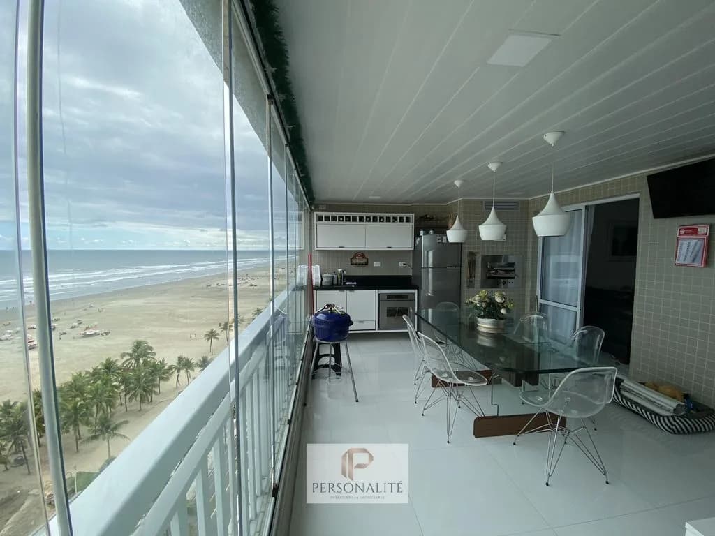 3 Dormitórios Vista mar panorâmica na Aviação, lazer na cobertura, confira - Apartamento em Aviação SP