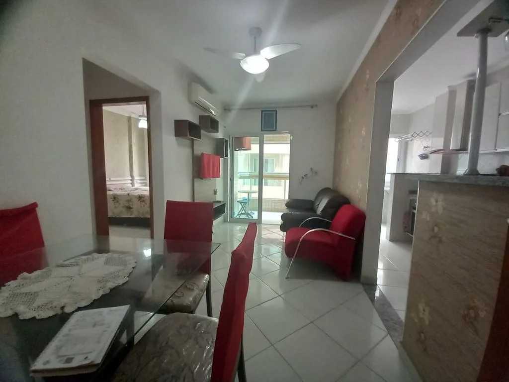 Apartamento 1 Dormitório a 100 Metros do Mar na Aviação - Apartamento em Aviação SP