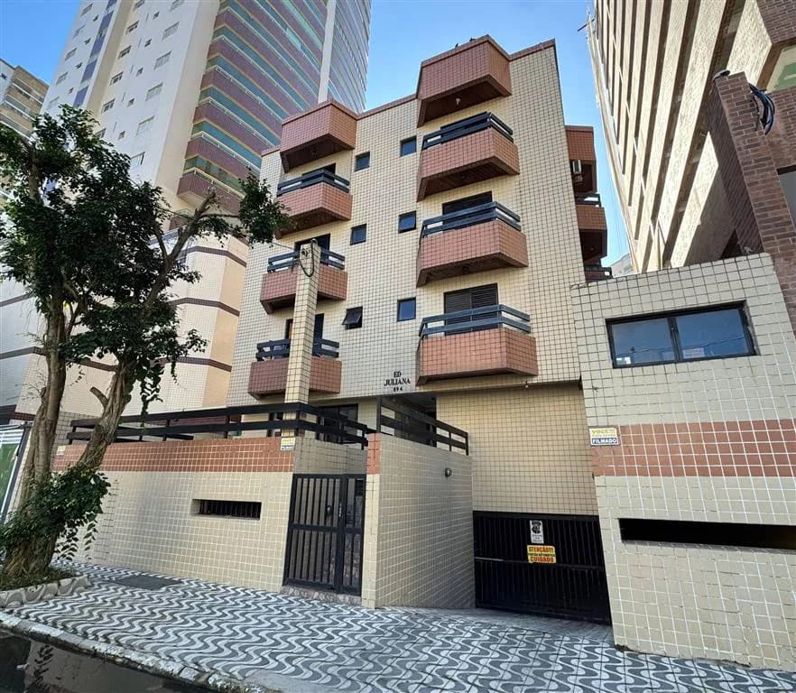 Apartamento 1 dormitório à venda, 38m² por R$ 325.000,00 - Caiçara - Praia Grande/SP - Apartamento em Caiçara SP