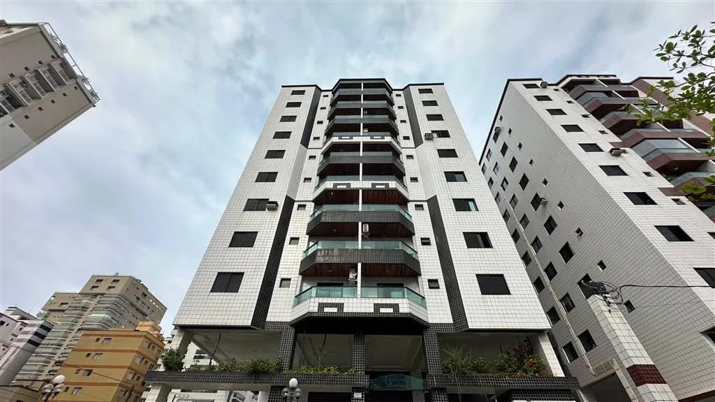 Apartamento 1 dormitório à venda, 57m² por R$ 350.000,00 - Guilhermina - Praia Grande/SP - Apartamento em Guilhermina SP