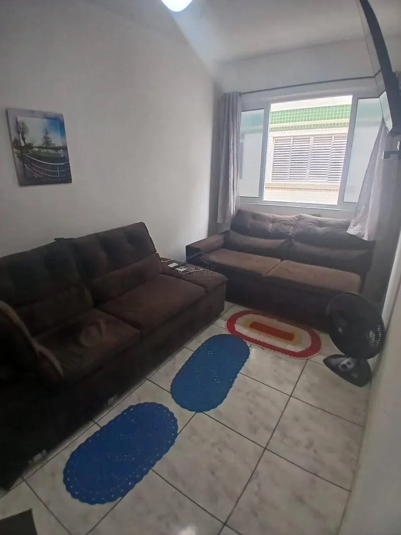 APARTAMENTO 1 DORMITÓRIO APENAS 40 METROS DO MAR - Apartamento em Caiçara SP