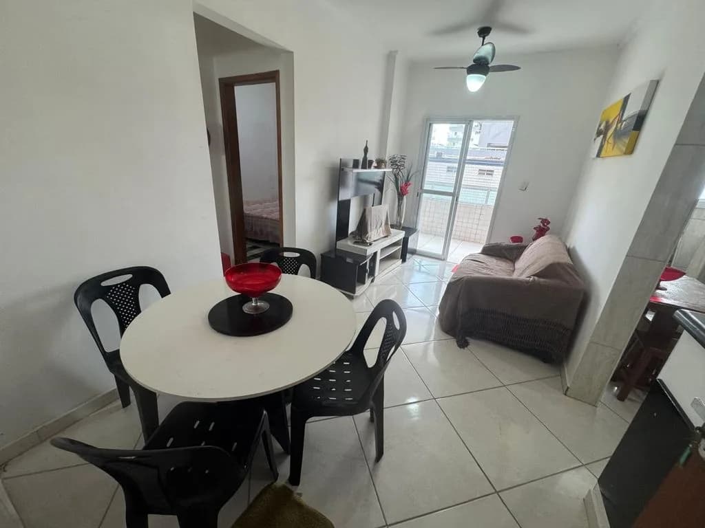 Apartamento 1 Dormitório com Sacada Gourmet e Lazer Completo no Bairro Ocian - Apartamento em Vila Assunção SP
