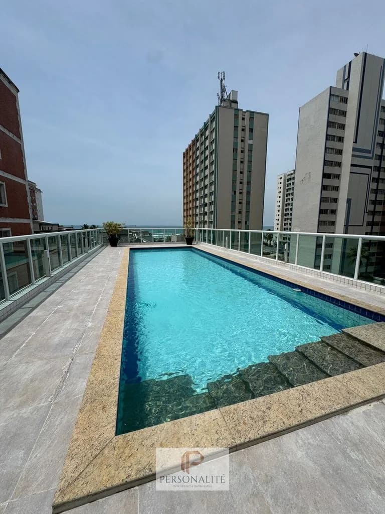 Apartamento 2 dorm sendo 1 suíte lazer completo com vista mar na Tupi, confira - Apartamento em Tupi SP