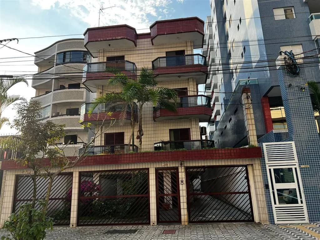 Apartamento 2 dormitórios à venda, 57m² por R$ 339.000,00 - Guilhermina - Praia Grande/SP - Apartamento em Guilhermina SP