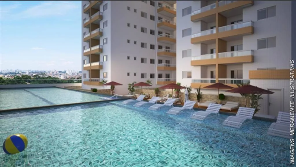 Apartamento 2 dormitórios à venda, 60m² por R$ 500.000,00 - Boqueirão - Praia Grande/SP - Apartamento em Boqueirão SP