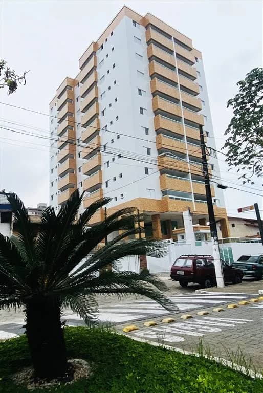 Apartamento 2 dormitórios à venda, 73m² por R$ 450.000,00 - Guilhermina - Praia Grande/SP - Apartamento em Guilhermina SP
