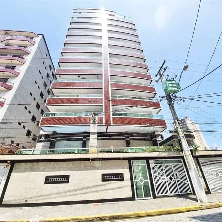 Apartamento 2 dormitórios à venda, 74m² por R$ 450.000,00 - Ocian - Praia Grande/SP - Apartamento em Ocian SP