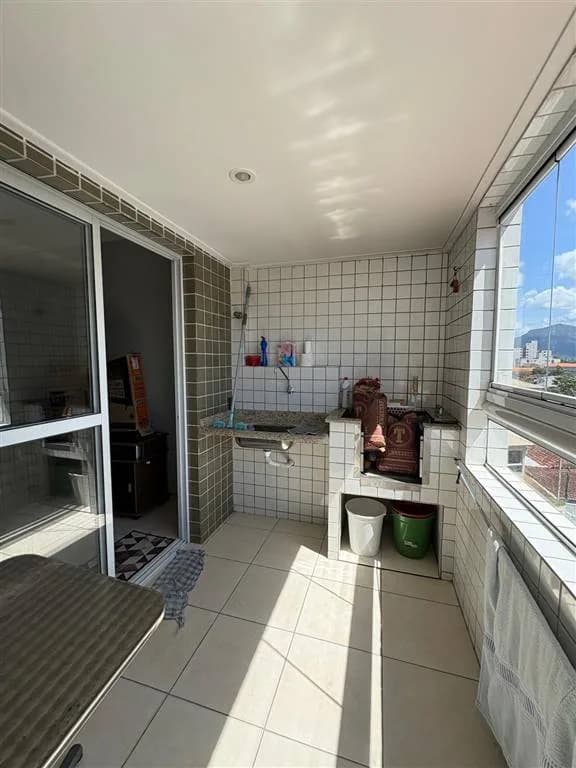 Apartamento 2 dormitórios à venda, 75m² por R$ 450.000,00 - Mirim - Praia Grande/SP - Apartamento em Mirim SP