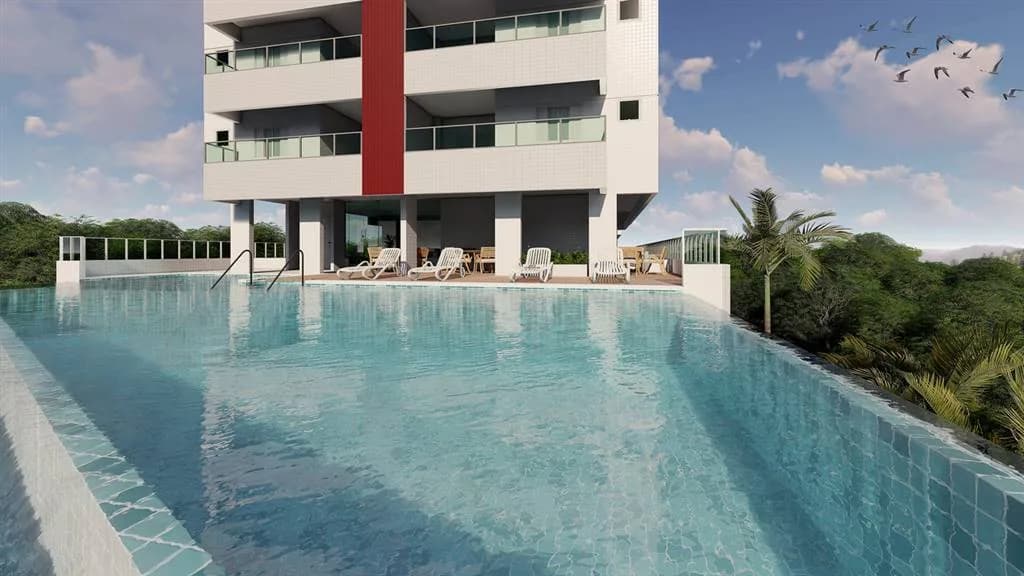 Apartamento 2 dormitórios à venda, 80m² por R$ 445.000,00 - Caiçara - Praia Grande/SP - Apartamento em Caiçara SP