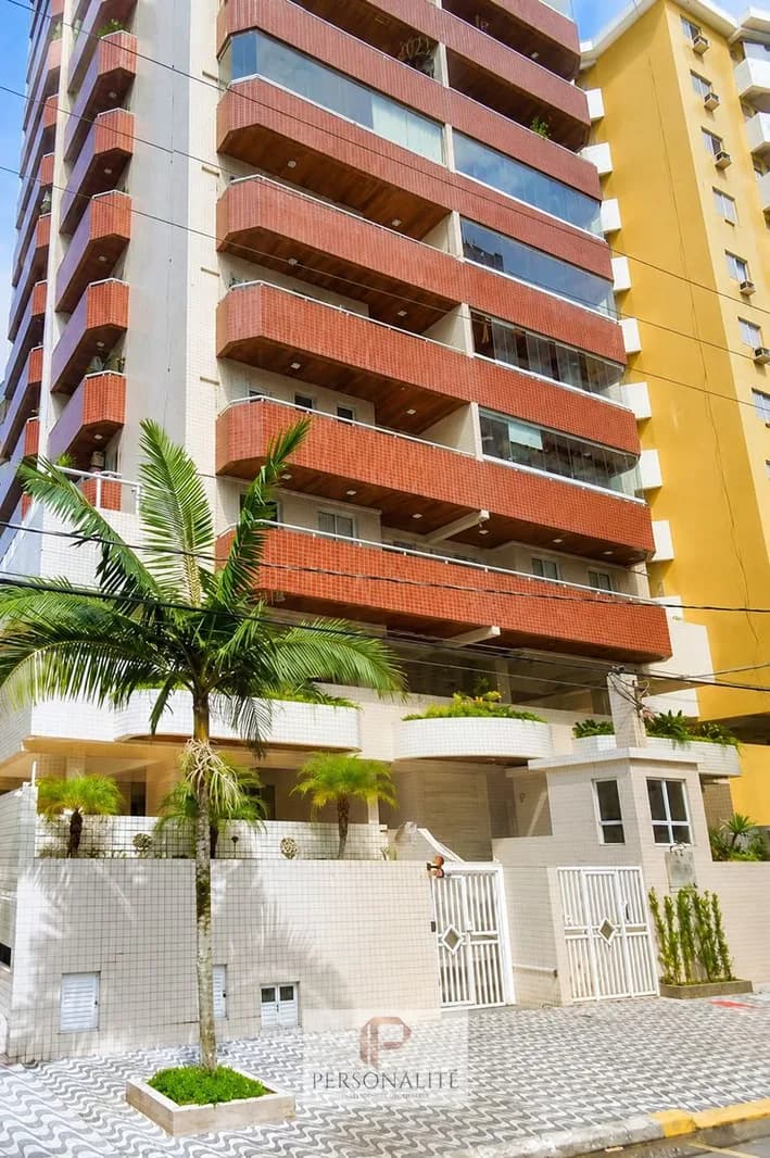 Apartamento 2 Dormitórios no Canto do Forte - 150mts do Mar. - Apartamento em Canto do Forte SP