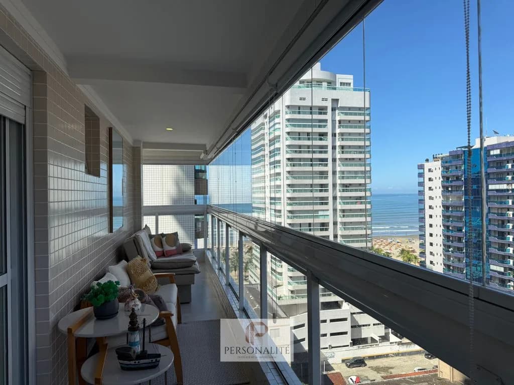 Apartamento 3 Dorm vista mar Canto do Forte! - Apartamento em Canto do Forte SP