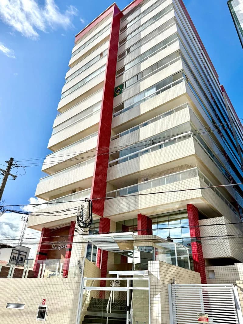 APARTAMENTO COM LAZER COMPLETO A 350 METROS DA PRAIA! - Apartamento em Aviação SP