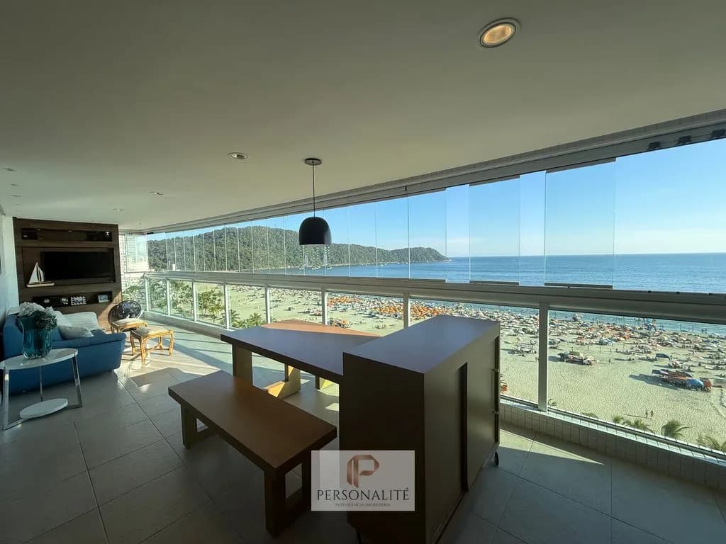 Apartamento frente mar Canto do Forte - Apartamento em Canto do Forte SP