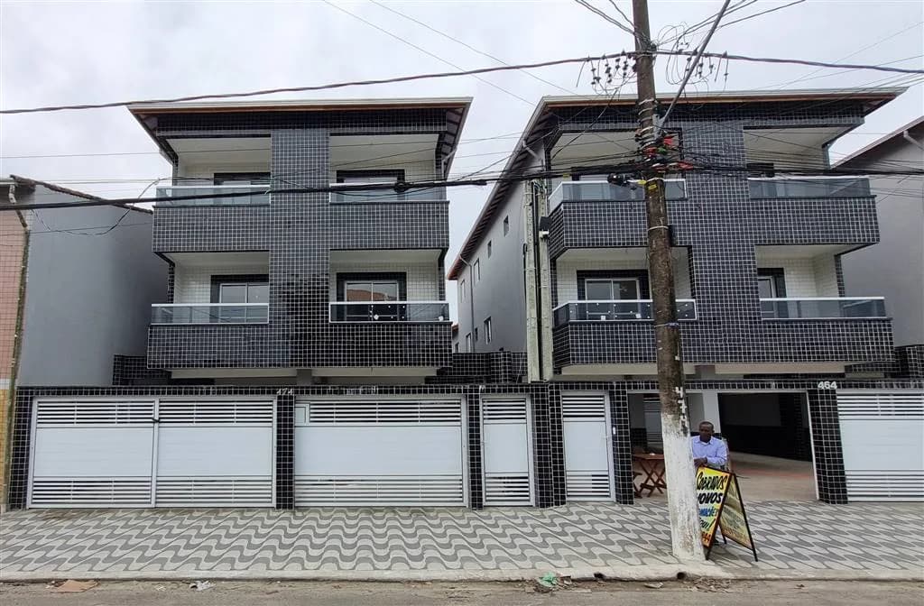 Casa 2 dormitórios à venda, 41m² por R$ 270.000,00 - Samambaia - Praia Grande/SP - Casa em Samambaia SP
