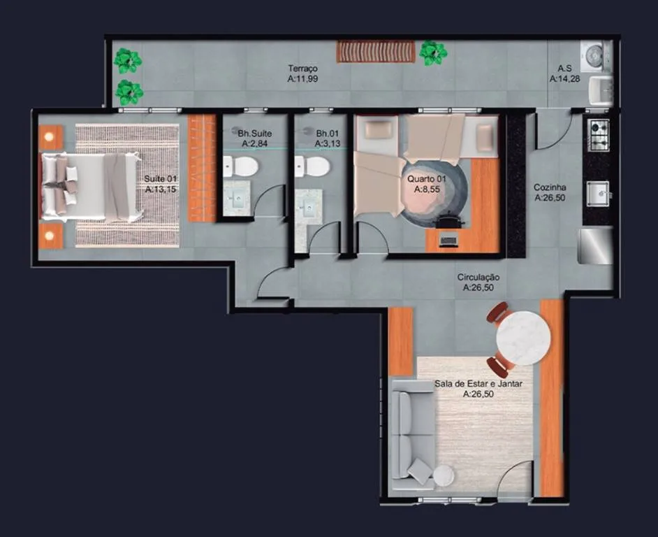 Casa 2 dormitórios à venda, 62m² por R$ 430.000,00 - Tupi - Praia Grande/SP - Casa em Tupi SP