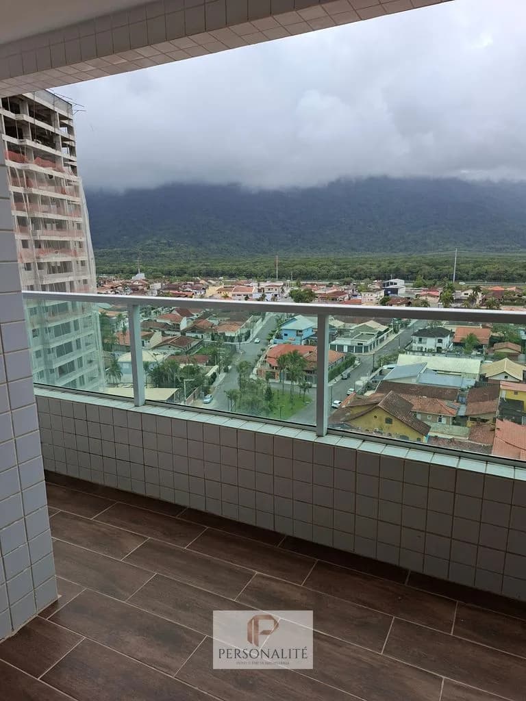 Lindo apto com vista para a serra do mar 1 suíte + lavabo - Apartamento em Balneário Flórida SP