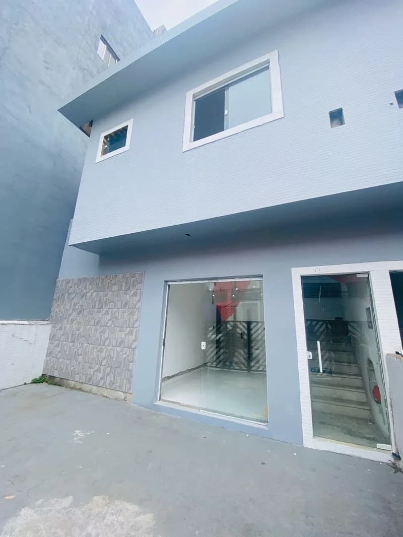 Sala comercial sobreposta em Ocian, Praia Grande - Comercial (outro) em Ocian SP